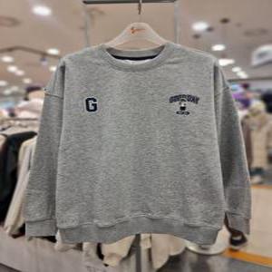 주)소이 세이브존01 겨울 공용 캐주얼 기모 키즈 맨투맨 24W3411 1409 1401