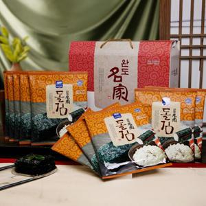 맛있는김 완도 자연산돌김 바다명가 완도 재래 조미김 감사 명절선물