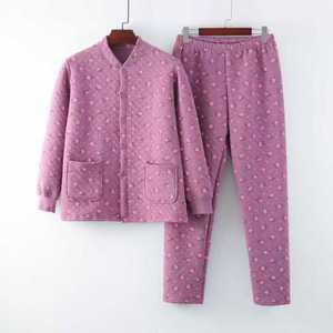 할머니실내복 겨울잠옷 홈웨어 엄마 어르신 따뜻한