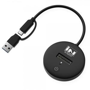 인네트워크 M.2 NVMe SSD 1베이 USB3.1 10G 도킹 스테이션 IN-NDK1P INV167