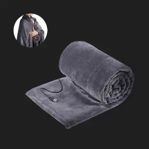 MIFAN 휴대용 극세사 전기 담요 USB 발열 담요 무릎 어깨 숄 망토담요