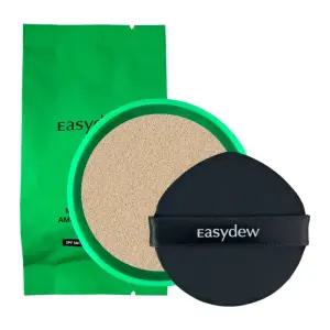 대웅제약 이지듀 기미쿠션 멜라 비 토닝 앰플 초록색 쿠션 리필 15g 한가인팩트