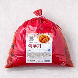 종가 오래오래 아삭한 깍두기 3kg, 1개 one option