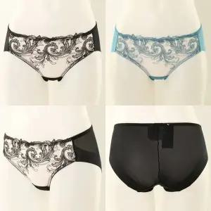 갤러리아 이월상품 오르화 스킨 배색 레이스 헴팬티 OPT7858H
