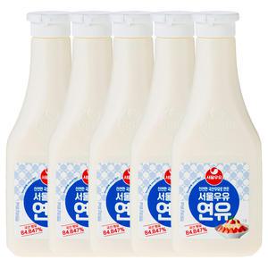 서울우유 연유 500g 5개