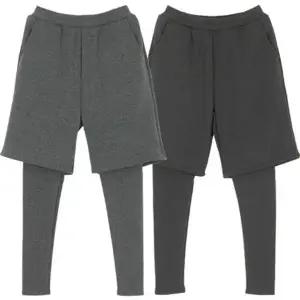 [원피스토리]밍크털기모 5부 반바지레깅스 겨울보온융 밴딩팬츠_P377271807