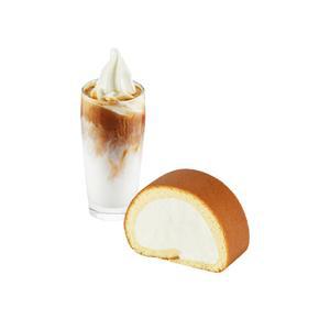 [폴 바셋]아이스크림카페라떼S+우유크림롤(조각)