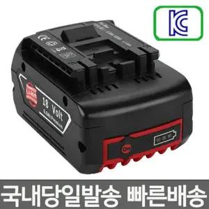 보쉬 전동드릴 배터리18V SONY배터리 사용 6.0 mAh 국내