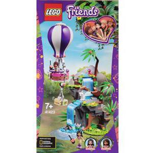 레고 프렌즈 호랑이 열기구 숲속 구조 41423