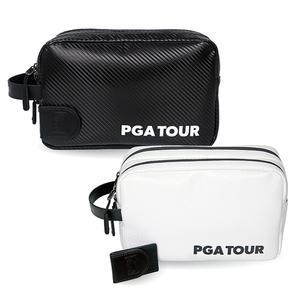 PGA 투어 카본 머니클립 투지퍼 골프 파우치