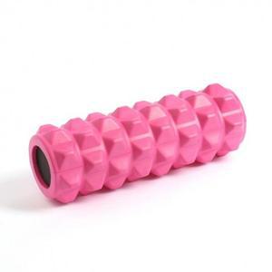 [MENK4NMR_53DZ]요가 지압 마사지 핑크 폼롤러32cm