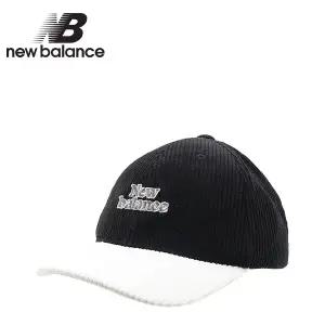 키즈 코듀로이 배색 볼캡(NK8BBF103U-19)_블랙