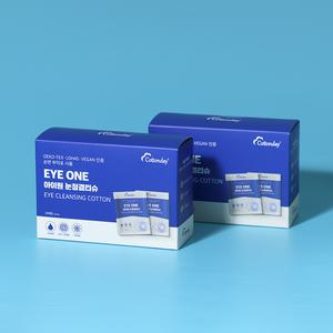 코튼데이 아이원 눈청결티슈 개별포장 30매입 마이봄샘 눈기름샘 청소
