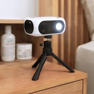 오브룸 미니 휴대용 빔프로젝터 OV-BP01 캠핑용 삼각대포함