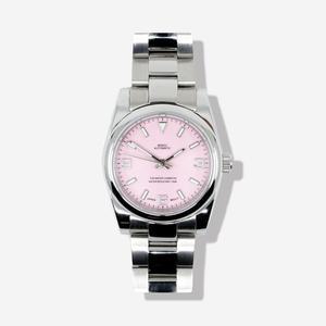 [기타]미녹 제니스 오토매틱 004 핑크 남성 여성 커플시계 명품 오토메틱 메탈시계
