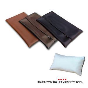 레자 베개커버 인조가죽 커버 베개솜 별도 선택 30x50 40x60 1p 병원 찜질방