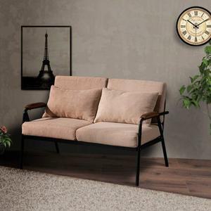 2인용미니쇼파 더블 북유럽 소파 더블125밝은회색 좌식 네일샵 실 미니소파 2인용소파