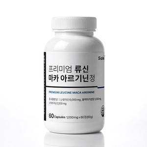 프리미엄 류신 마카 아르기닌 정 1,000mg x 60정 단백질 아미노산