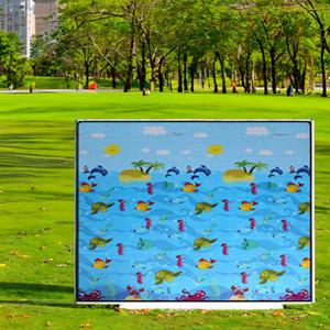 방수방습 특대형 캠핑 돗자리175x200cm 은박 줄무늬 캐릭터 돗자리매트