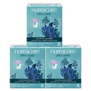 나트라케어 대형 10매 3팩 유기농 면생리대 산모패드