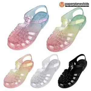 [페이퍼플레인키즈]PK5069 아동 샌들 여름 여아 남아 토들러 아쿠아 키즈 젤리 슈즈 물놀이 어린이 신발