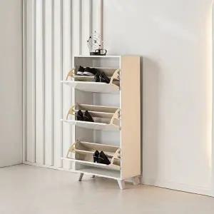 [히트가구] B6281 스윙도어 600 3단 신발장 1color (착불)