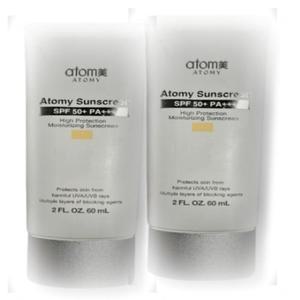 [영양친구] 애터미 선크림 베이지 60ml 2개