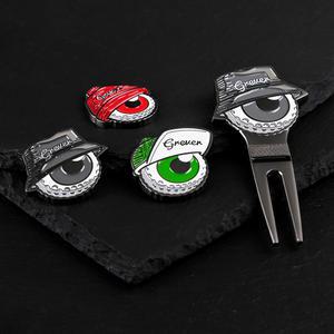 [brand no] 볼마커 볼마크 클립 세트 자석 선물용 골프용품 홀인원