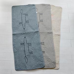 심플 여우 면 롱 발매트 미끄럼방지