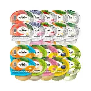 쁘띠첼 푸딩 과일젤리 210g x20개 (과일맛 5종+요거트맛 5종)