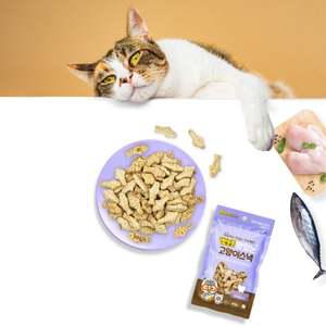 고양이 치석 제거 간식 참치 닭고기 40g 12개입 고양이양치 고양이입냄새 고양이치석제거 고양이치석