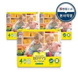 베피스 팬츠 드라이핏 컴포트 공용 4단계 24P X 3팩