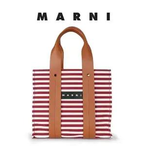 마르니 스트라이프 캔버스백 스몰 SHMP0048Q0P4171Z2N61