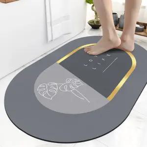 욕실 규조토발매트/화장실/매트/현관/발매트/빨아/쓰는/규조토/발판/미끄럼/방지/부엌/주방/고급/디자인