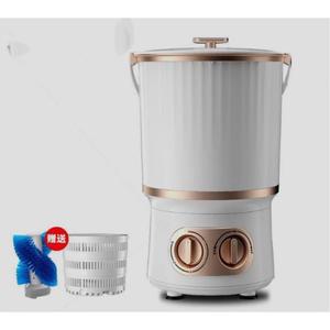 신발세탁기 여행용 세탁기 소형 자취 학생 세척 새탁기 클래식형 골드 8L 3kg 가열