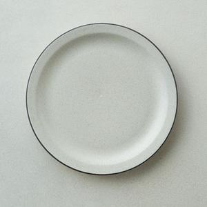 이천도자기 노바 아이보리 원접시 2호 18cm 식기 그릇 플레이트 대접시