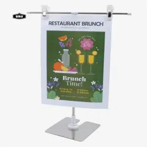 일등상점 T형 POP 스탠드 POP스탠드안내판입간판포스터거치대A3