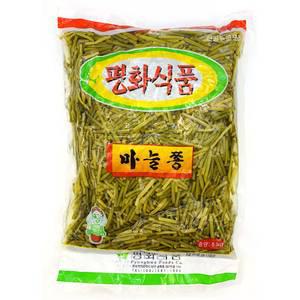 평화 마늘쫑지 4Kg 절임 마늘쫑 이강산닷컴