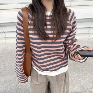 [다잇템][다잇템] 여성 보온 단가라 U넥 스탠다드 맨투맨_19149347_588872