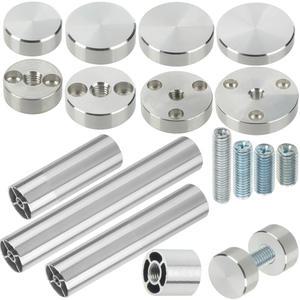 아크릴다보 알루미늄 아크릴후크 볼트 액자 평머리20xH9