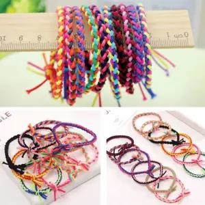 트위스트 머리끈 20개입 머리끈 헤어 끈 헤어링 패션