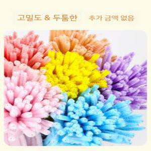 파이프클리너 꾸미기 스트립 크리스마스 트위스트 재료 장식 DIY 10컬러