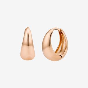 골드앤디어 14KGF 볼드 물방울 원터치귀걸이