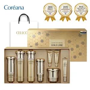 Coreana 셀코드 골드라인/CGMP시설인증/2중기능성/특허3종/쇼핑백