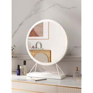 LED거울 조명 화장대 스탠드 화장 거울 큰 탁상용 무반전 대형 메이크업