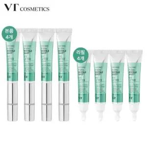 품절대란] VT PDRN리들샷 진동 아이리프터 본품4개+리필4개