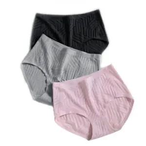 데일리 심리스 노라인 팬티 면 속옷 무봉제 햄라인 요일 골반 언더웨어