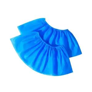 일회용 부직포 덧신 슈즈 신발커버 100매/위생 이사 버선 덮개 카바 일회 슬립 비닐 슬리퍼 보호 작업