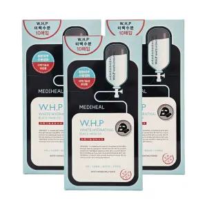 메디힐 W.H.P 미백 수분 블랙 마스크 EX 25g 30매
