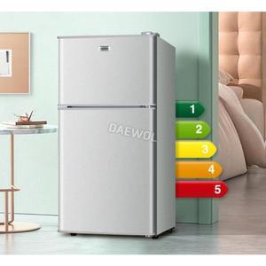 1등급 소형냉장고 오피스텔 138 등급 원룸 자취방 실버 냉장고 미니